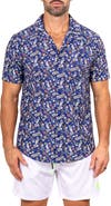Maceoo Marthy Black Camp Shirt