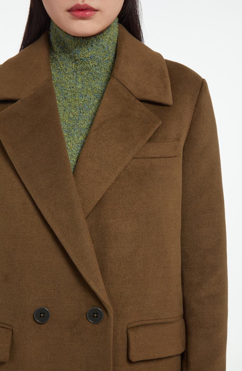 Apparis Aaron Brushed Double Breasted Coat, Alternate, color, 