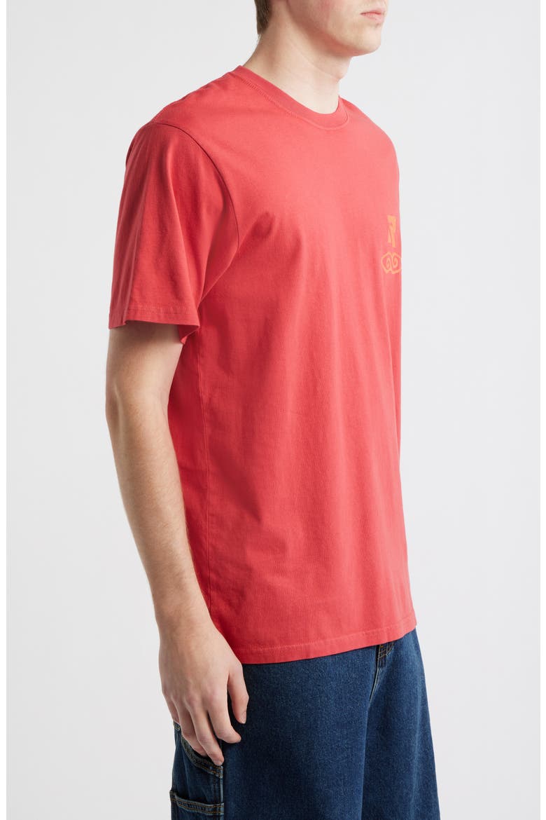 Liquid Trips Graphic Cotton T-Shirt, Alternate, color, WASHED RED