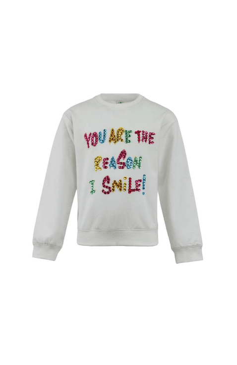 You are The Reason I Smile Sweatshirt