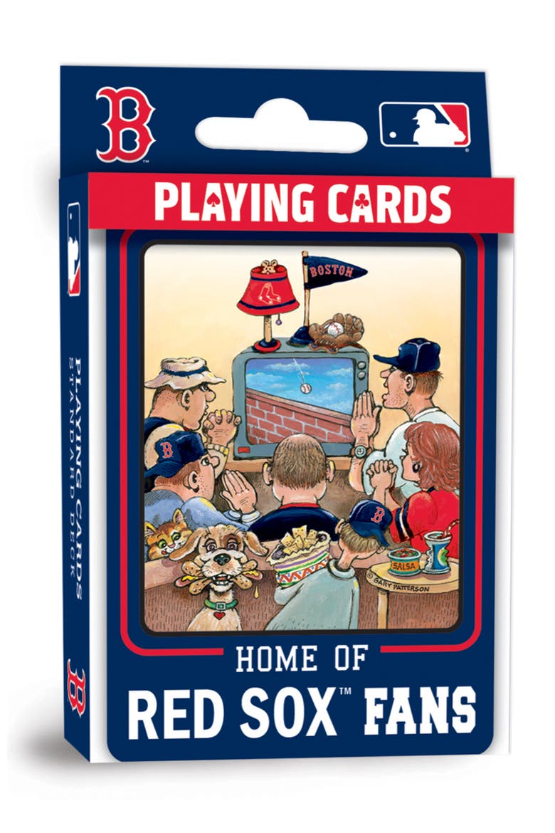 Boston Red Sox Fan Deck Playing Cards, Main, color, Multicolor