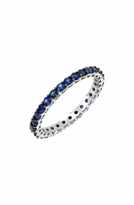 El Mar Sapphire Eternity Band Ring