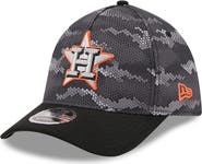 New Era Men's New Era Black Houston Astros Camo 39THIRTY A-Frame Flex Hat