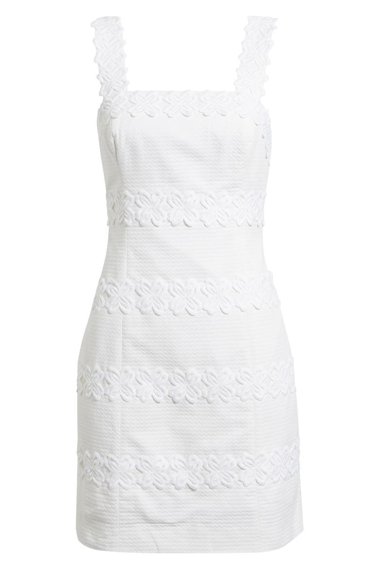 Davis Sleeveless Minidress, Alternate, color, RESORT WHITE