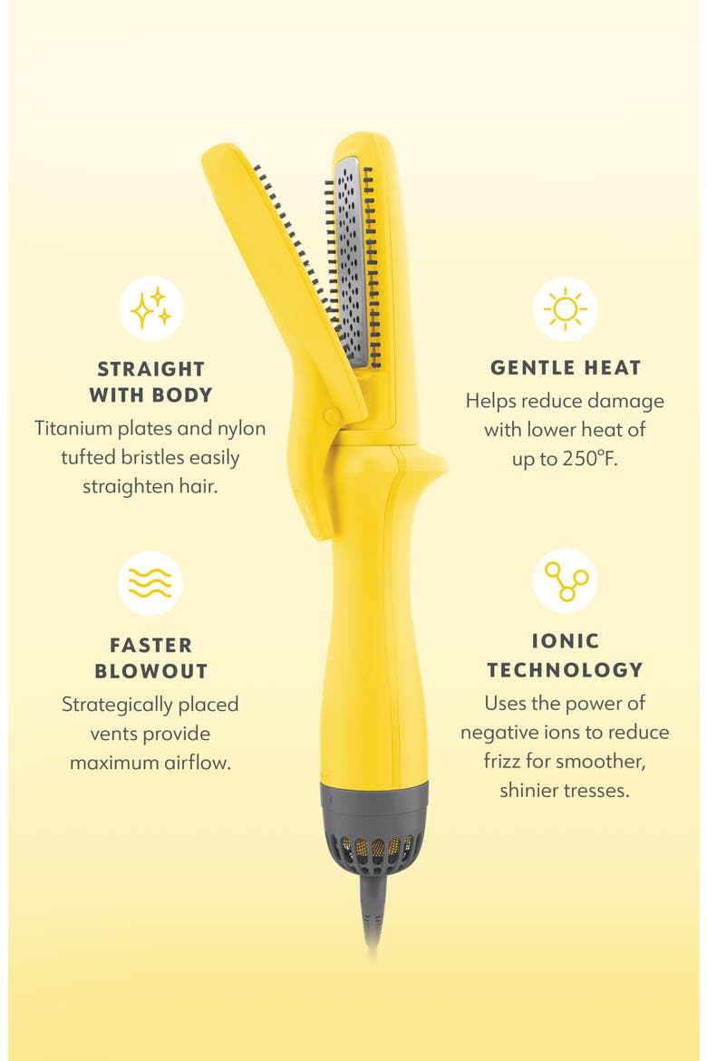 The Straight Shot Blow Drying Flat Iron, Alternate, color, NO COLOR