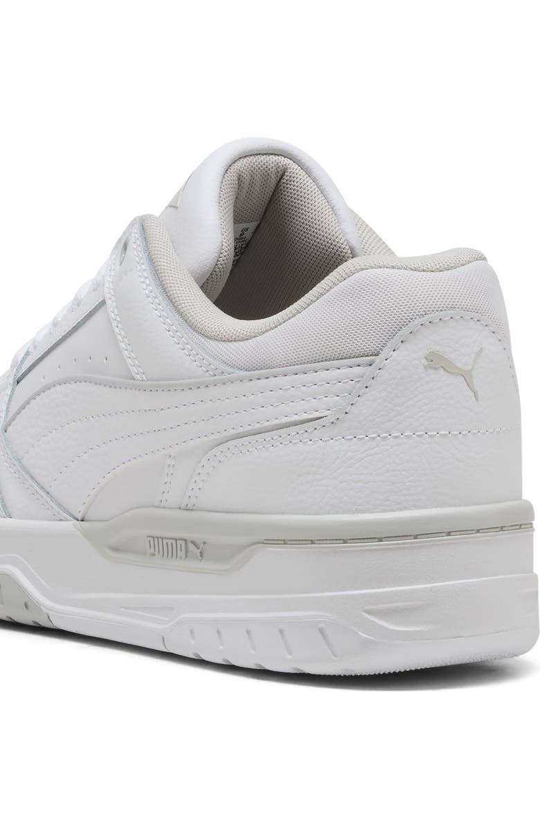PUMA Rebound Retro Low Top Sneaker, Alternate, color, Puma White-Cool Light Gray