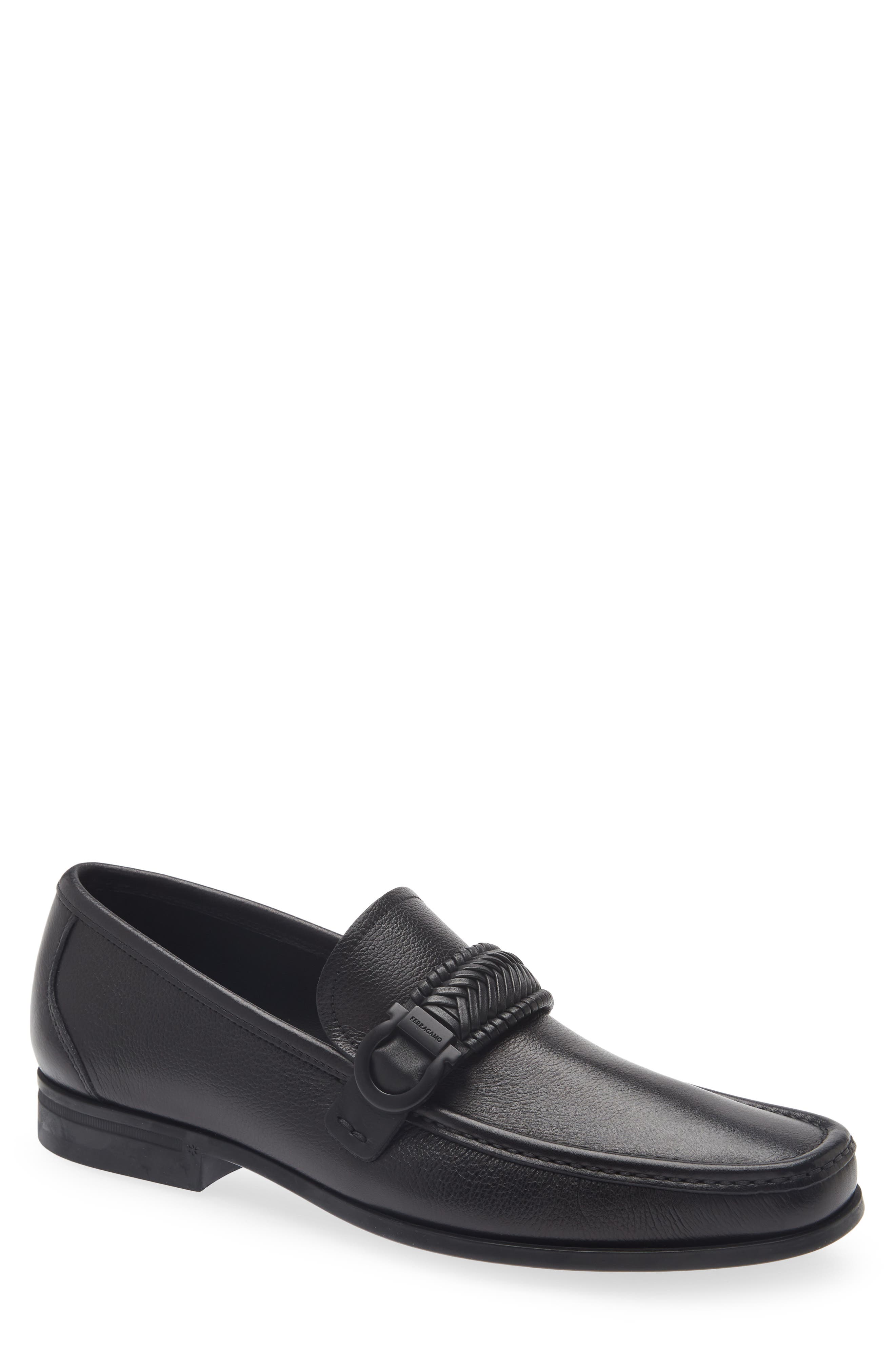 FERRAGAMO Caspian Loafer, Main, color, Nero Nero