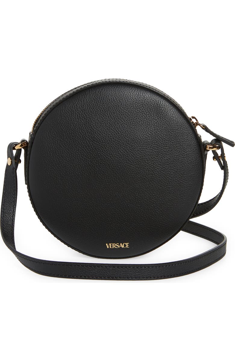 Versace Medusa Chain Round Crossbody Camera Bag, Alternate, color,
