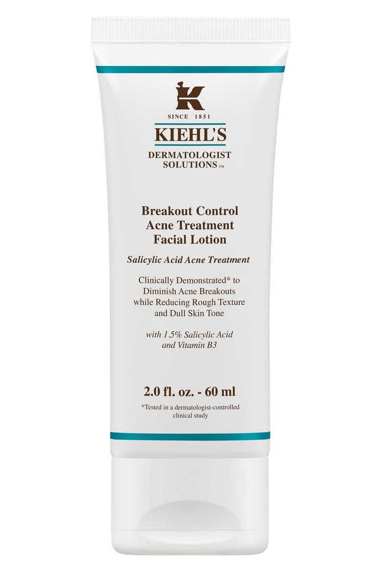 Breakout Control Acne Treatment Facial Lotion, Main, color, NO COLOR