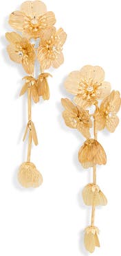NORDSTROM RACK Flower Drop Earrings