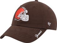 '47 Women's '47 Brown Cleveland Browns Miata Clean Up Primary Logo Adjustable Hat