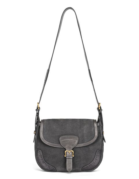 Camellia Genuine Leather Structured Mailbag