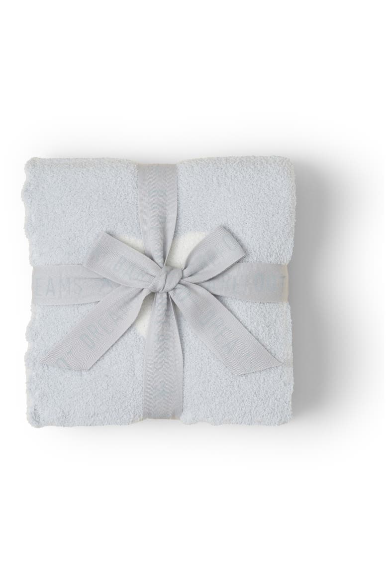 CozyChic® Cuddle Baby Blanket, Alternate, color, BLUE/ PEARL