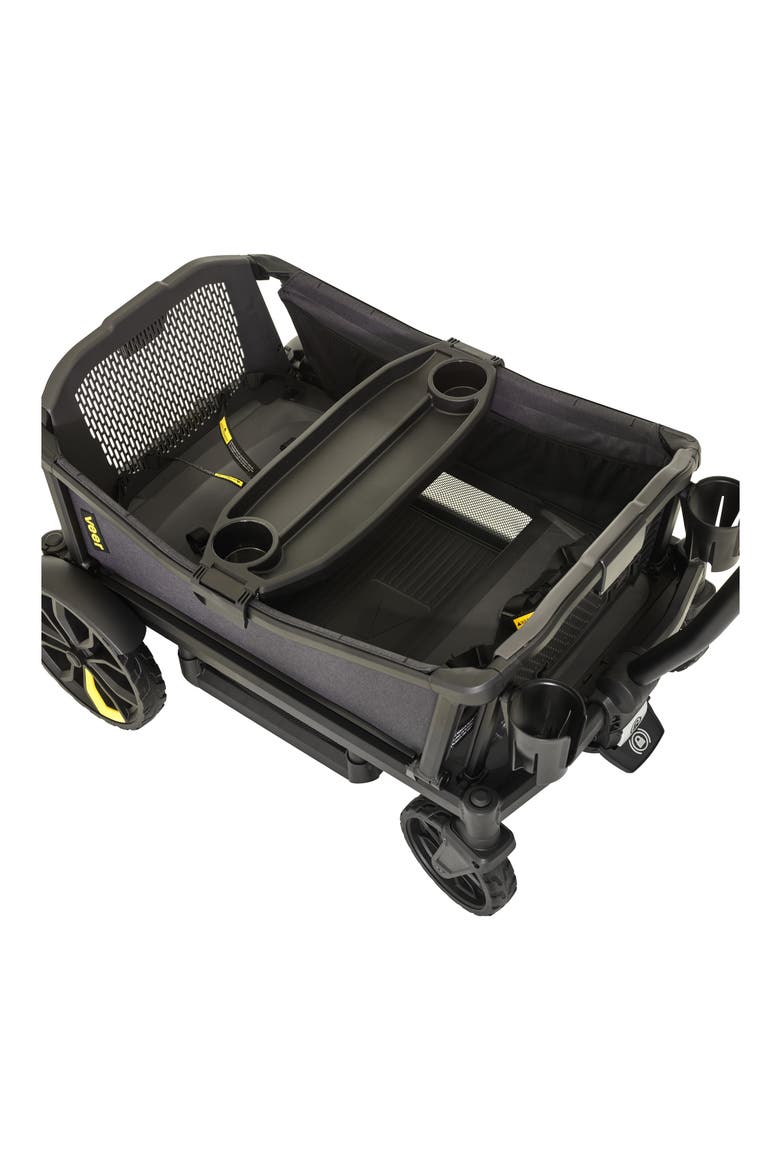 All-Terrain Cruiser XL 4-Seater Stroller Wagon, Alternate, color, BLACK