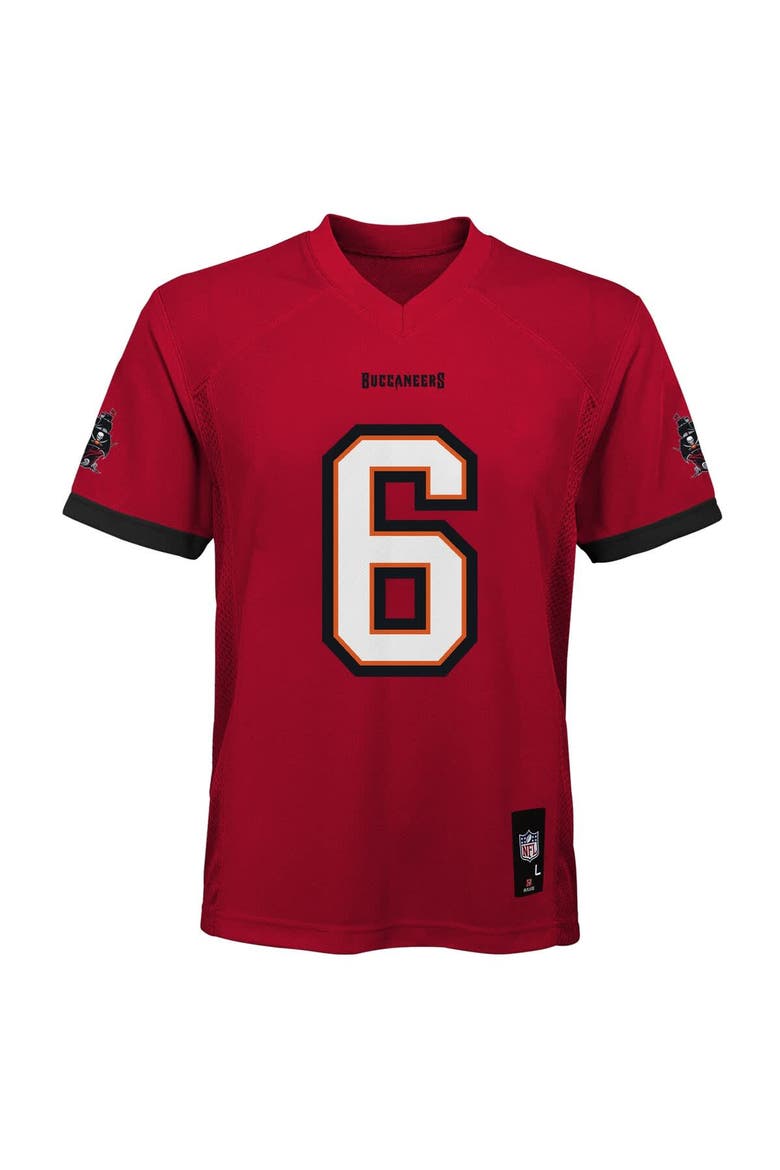 Preschool Outerstuff Baker Mayfield Red Tampa Bay Buccaneers Replica Player Jersey, Alternate, color, Red