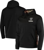 DUNBROOKE Men's Dunbrooke Black/Realtree Camo Las Vegas Raiders Logo Ranger Pullover Hoodie