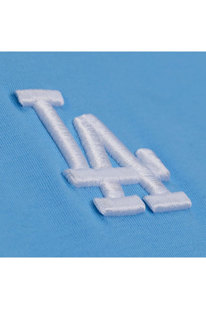 Men's Mitchell & Ness Light Blue Los Angeles Dodgers Insignia Premium T-Shirt, Alternate, color, Light Blue