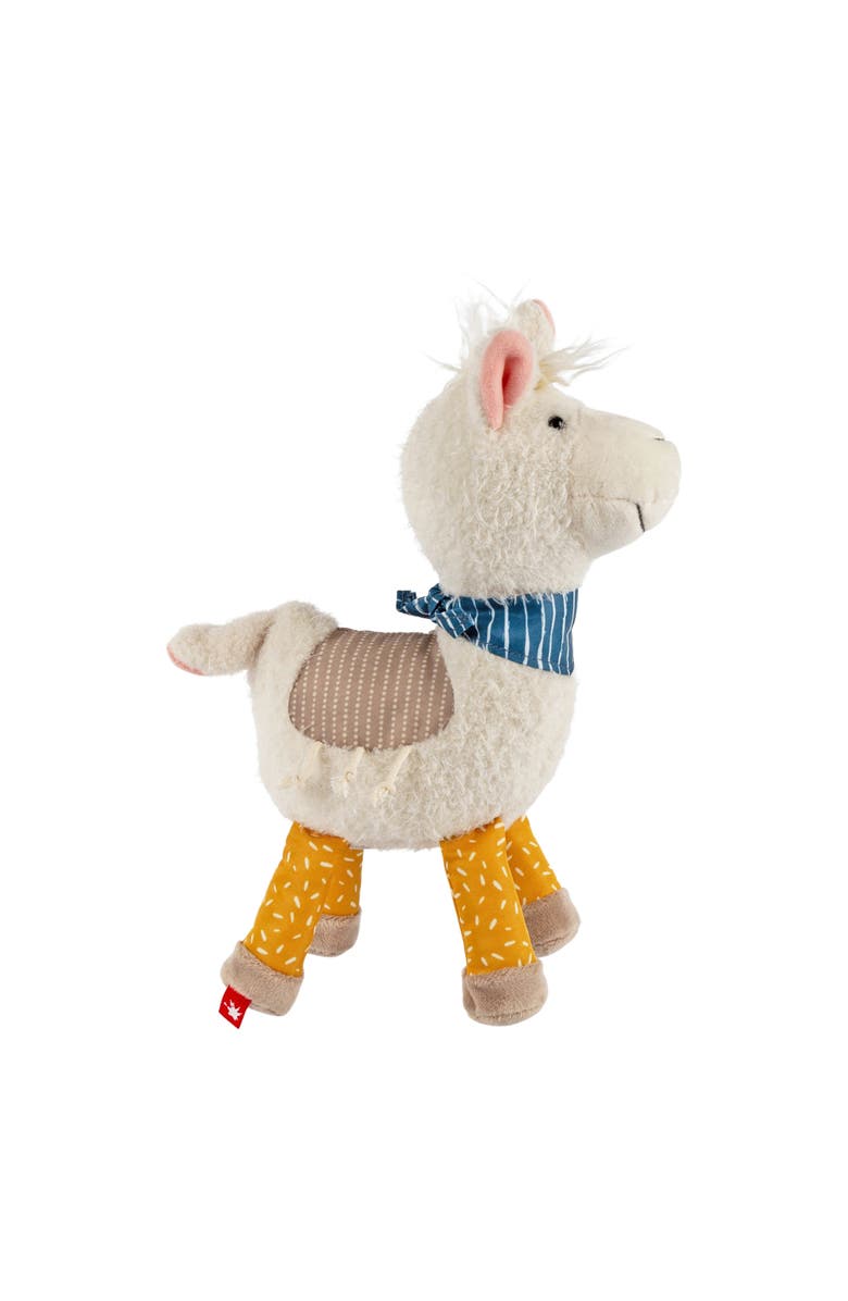 sigikid Patchwork Llama Plush Toy, Alternate, color, Multicolored