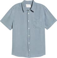 Citizens of Humanity Cairo Short Sleeve Linen Button-Up Shirt