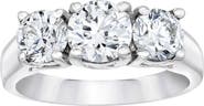 Bliss Diamond 2ct Three Stone Lab Grown Diamond Engagement Ring 14K Gold