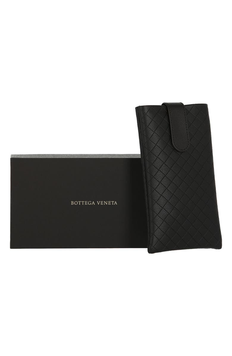 Bottega Veneta 55mm Cat Eye Sunglasses, Alternate, color, Havana Havana Grey