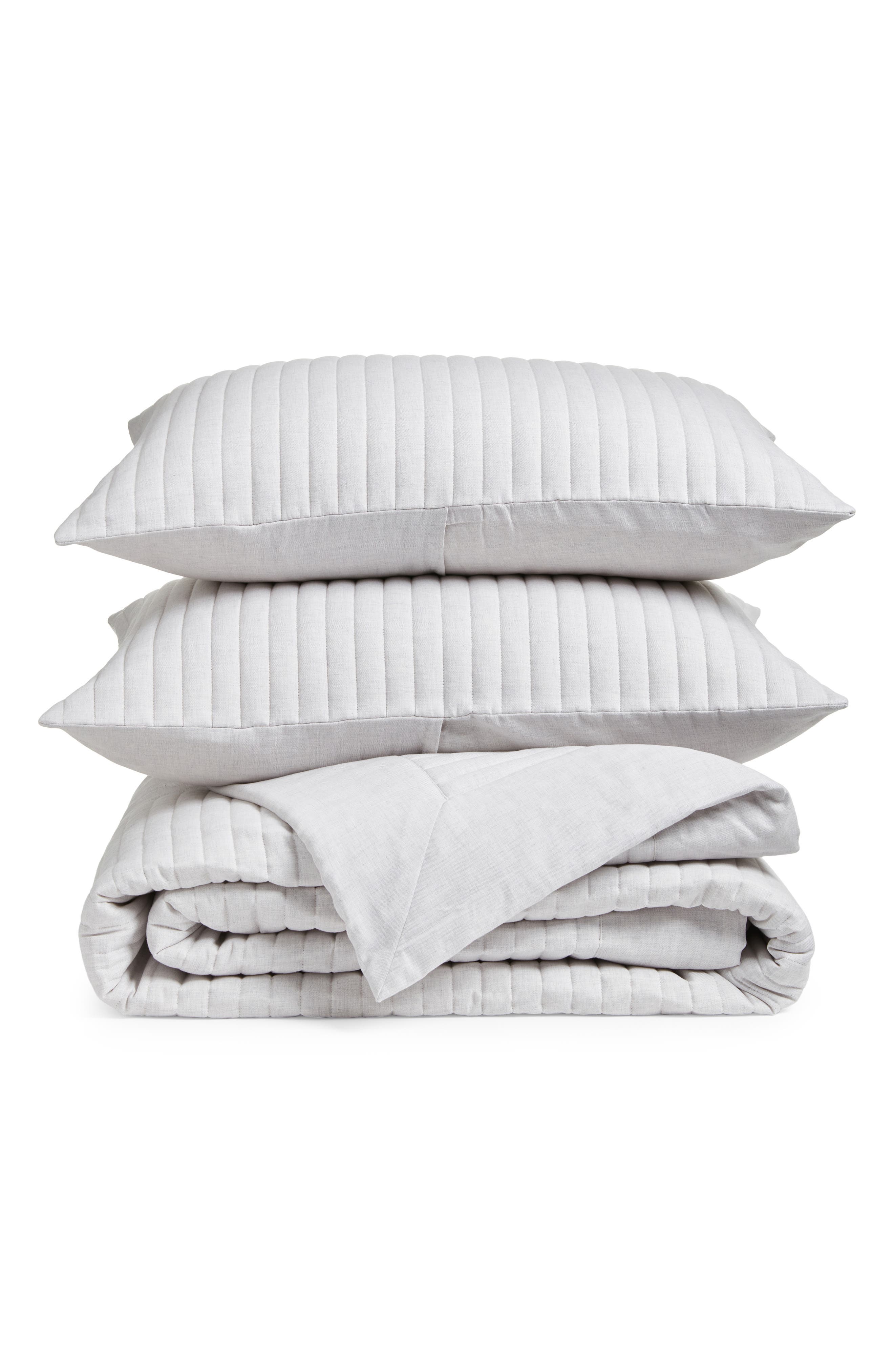 Organic Cotton Twill Quilt & Shams Set