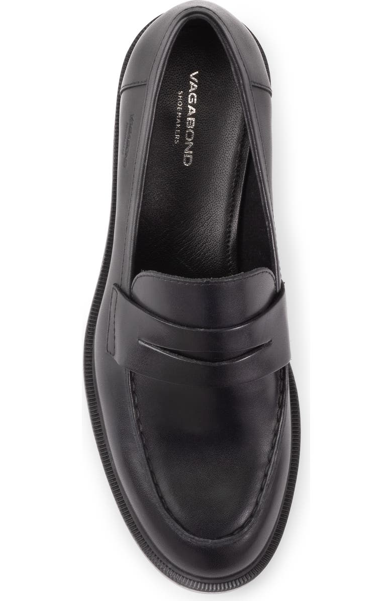 Vagabond Shoemakers Amina Penny Loafer, Alternate, color, Black
