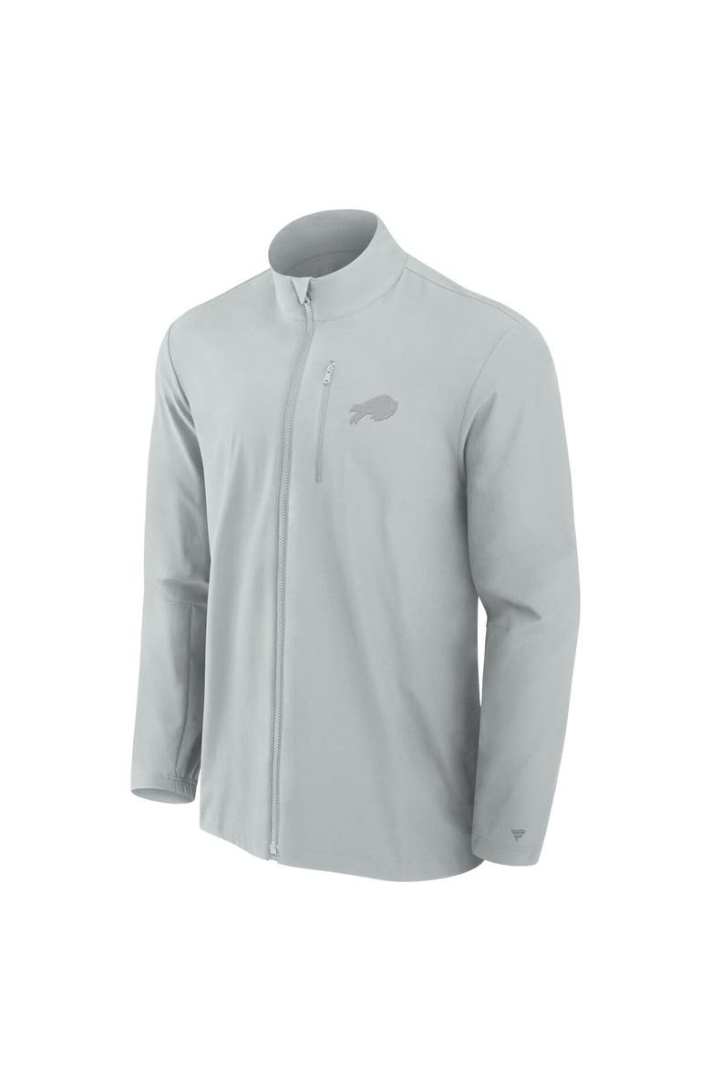 Fanatics Signature Men's Fanatics Signature Gray Buffalo Bills Front Office Woven Full-Zip Jacket, Alternate, color, Gray