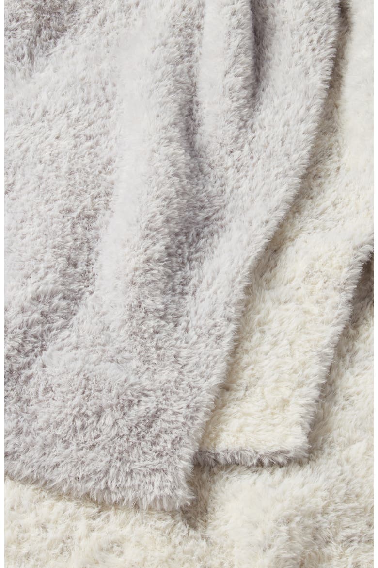 Reversible Eyelash Throw Blanket, Alternate, color, GREY VAPOR MULTI