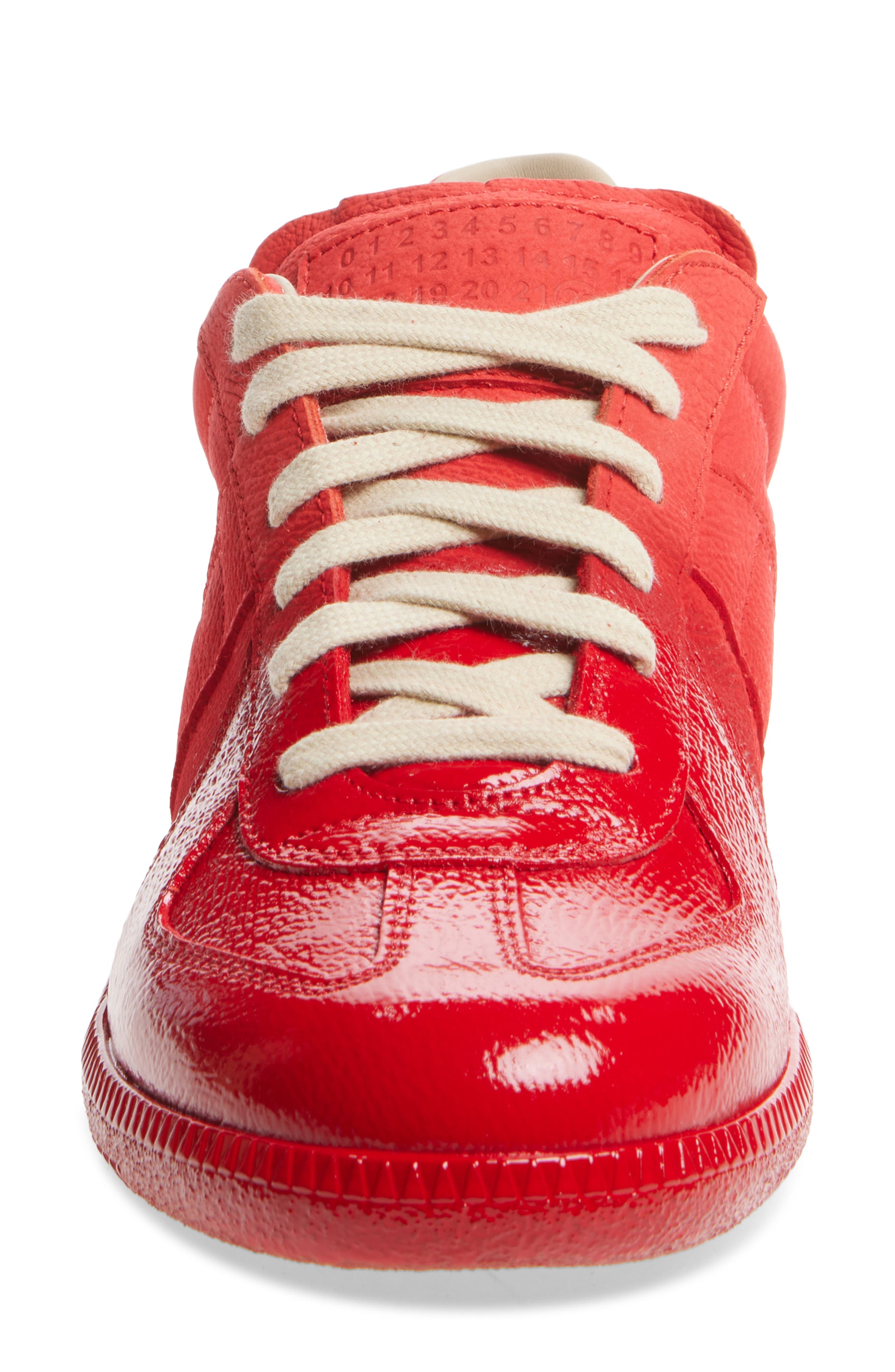 Maison Margiela Replica Low Top Sneaker, Alternate, color, Red