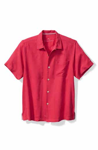 Tommy Bahama Tropic Isle Short Sleeve Button-Up Silk Camp Shirt
