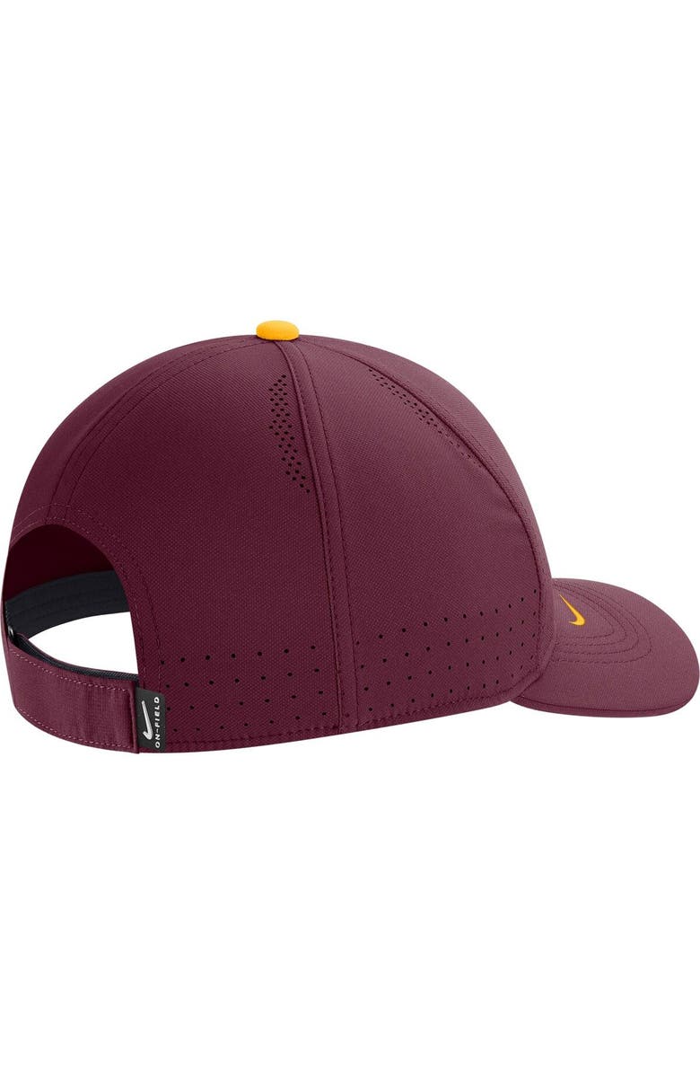 Nike Men's Nike Maroon Minnesota Golden Gophers 2023 Sideline Legacy91 Performance Adjustable Hat, Alternate, color, Maroon