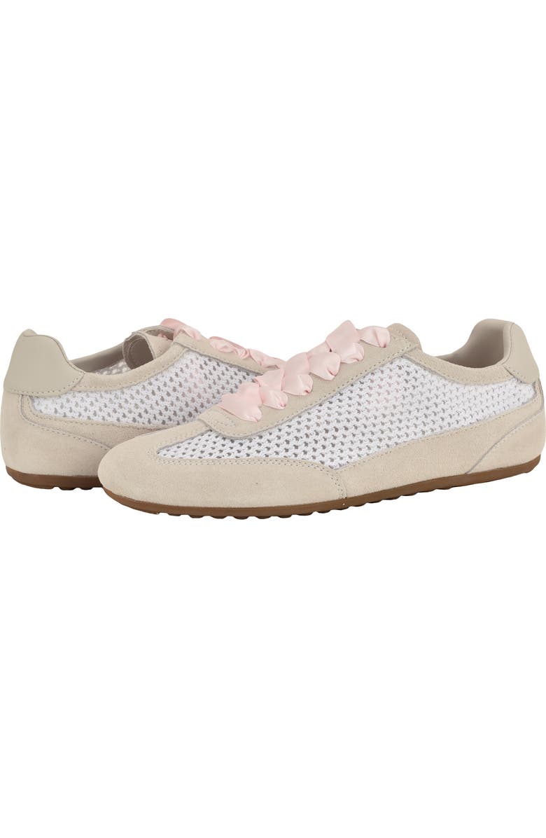 GUESS Releve Mesh Sneaker, Alternate, color, White