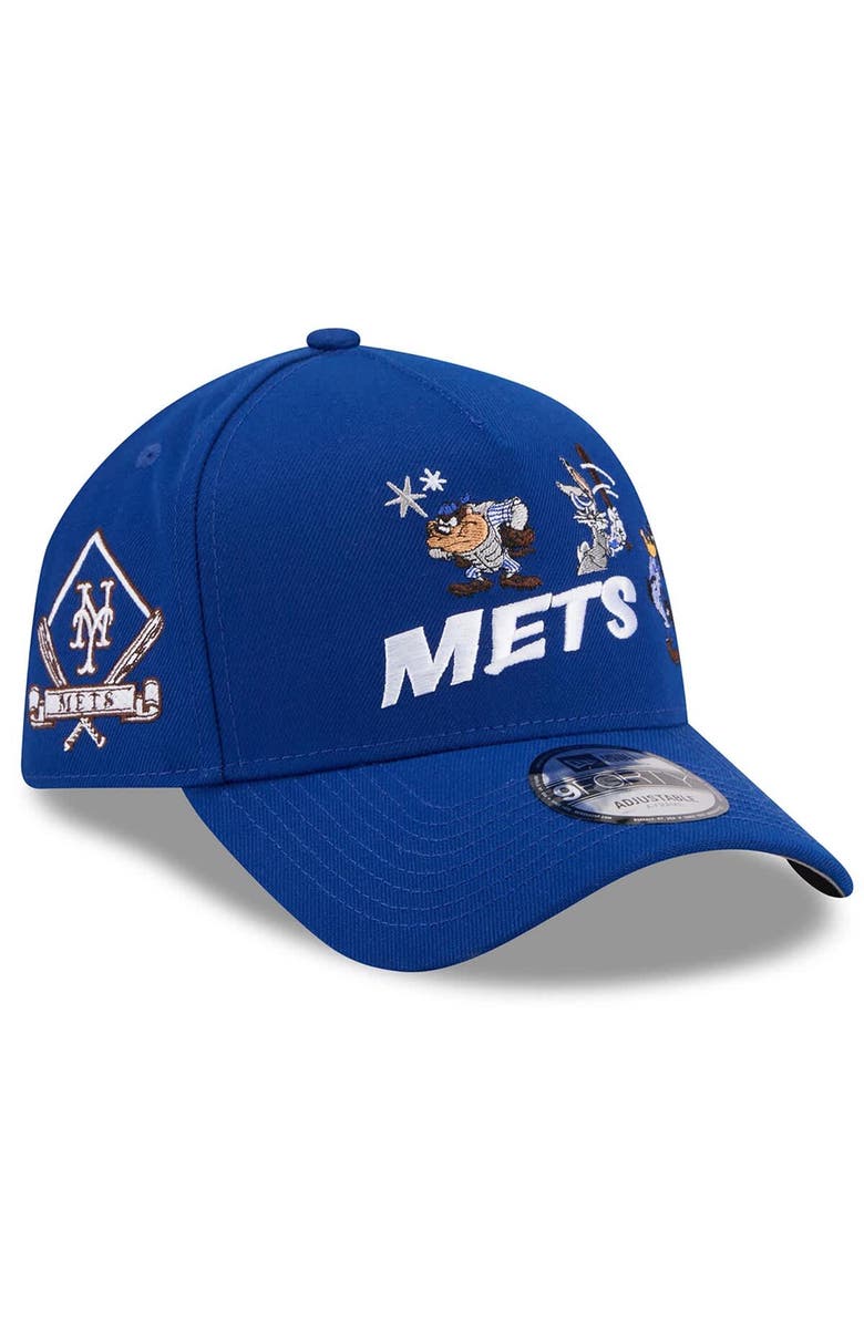 New Era Men's New Era Royal New York Mets Looney Tunes A-Frame 9FORTY Adjustable Hat, Main, color, Royal
