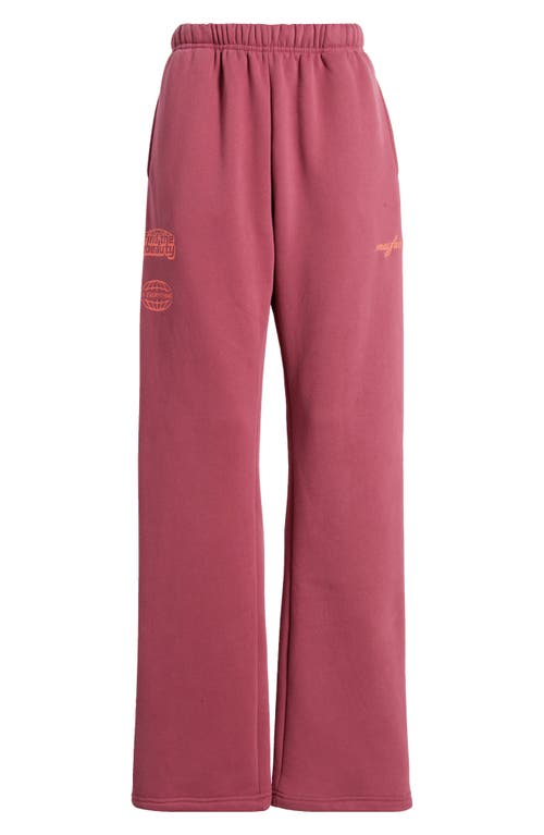The Mayfair Group Find The Beauty Wide Leg Pants In Red