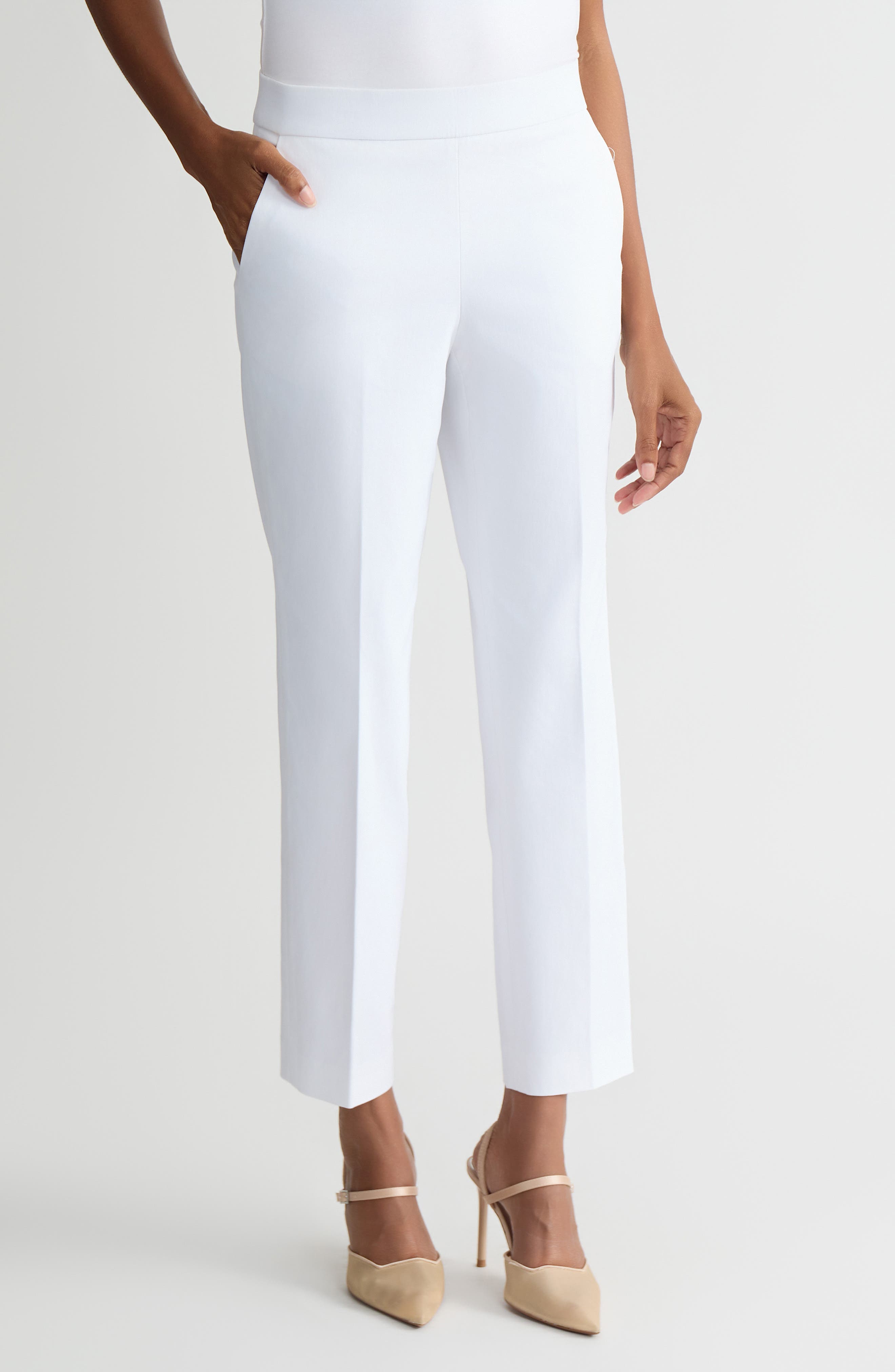The Audrey Pull-On Straight Leg Pants - image 3