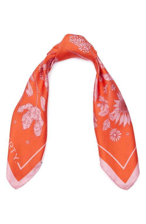 Liberty London Mono Muse Silk Square Scarf