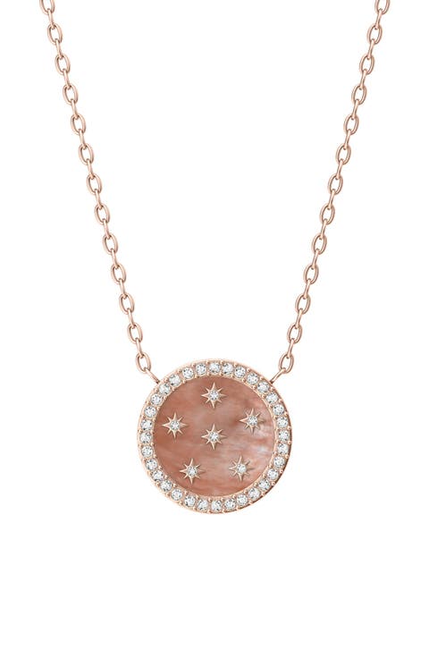 Merrit Northlight Mother of Pearl Pendant Necklace