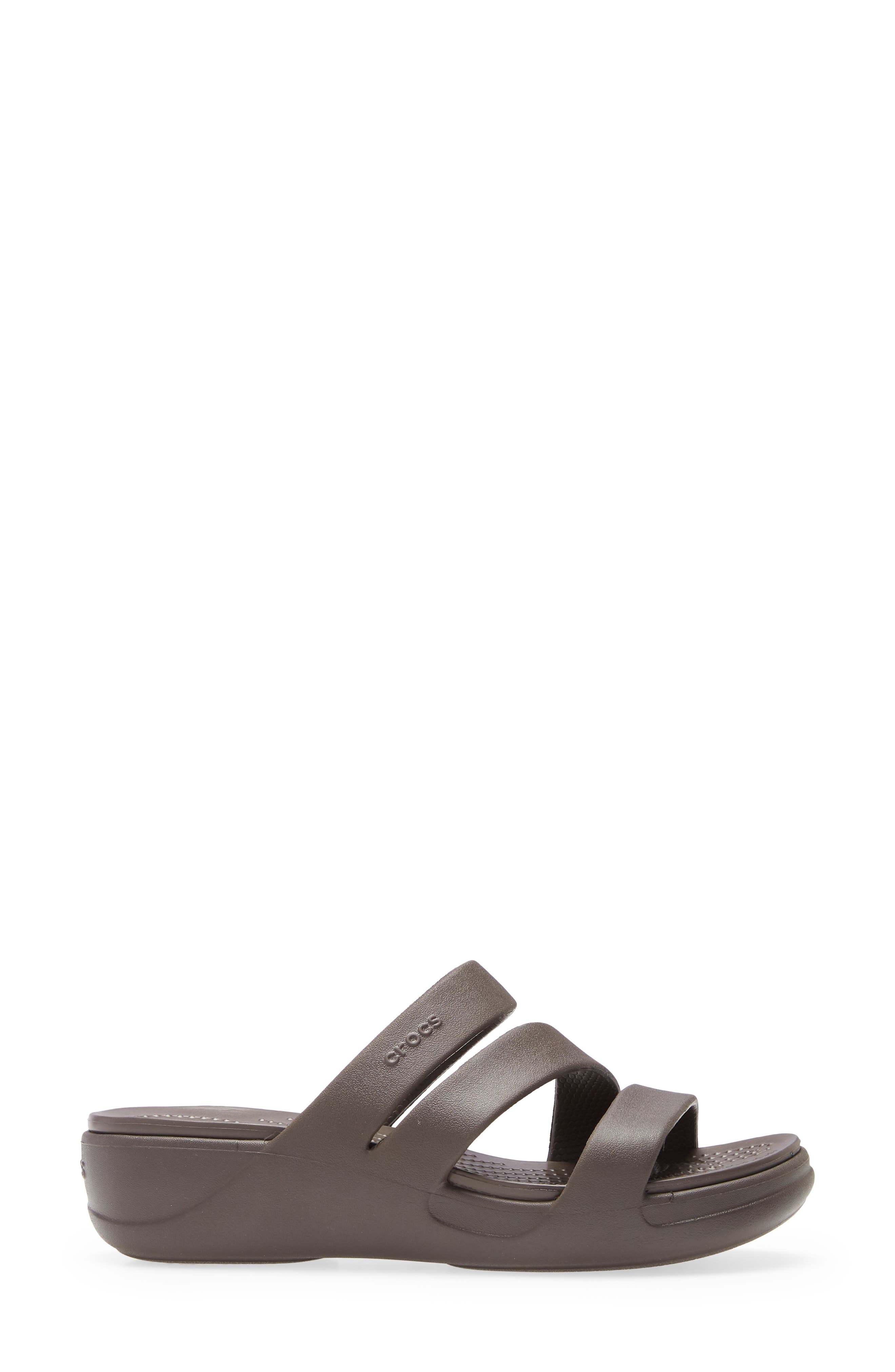 CROCS <sup>™</sup> Monterey Wedge Slide Sandal, Alternate, color, 