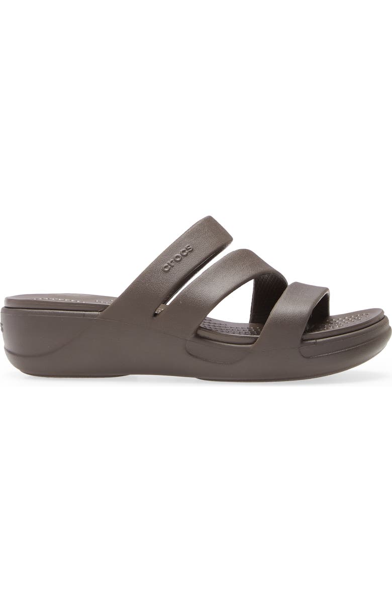 CROCS <sup>™</sup> Monterey Wedge Slide Sandal, Alternate, color,
