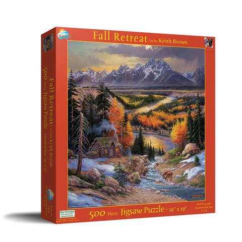 Fall Retreat 500 piece Jigsaw Puzzle for Adults
