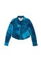 selected Floral Camo In Shades Of Blue