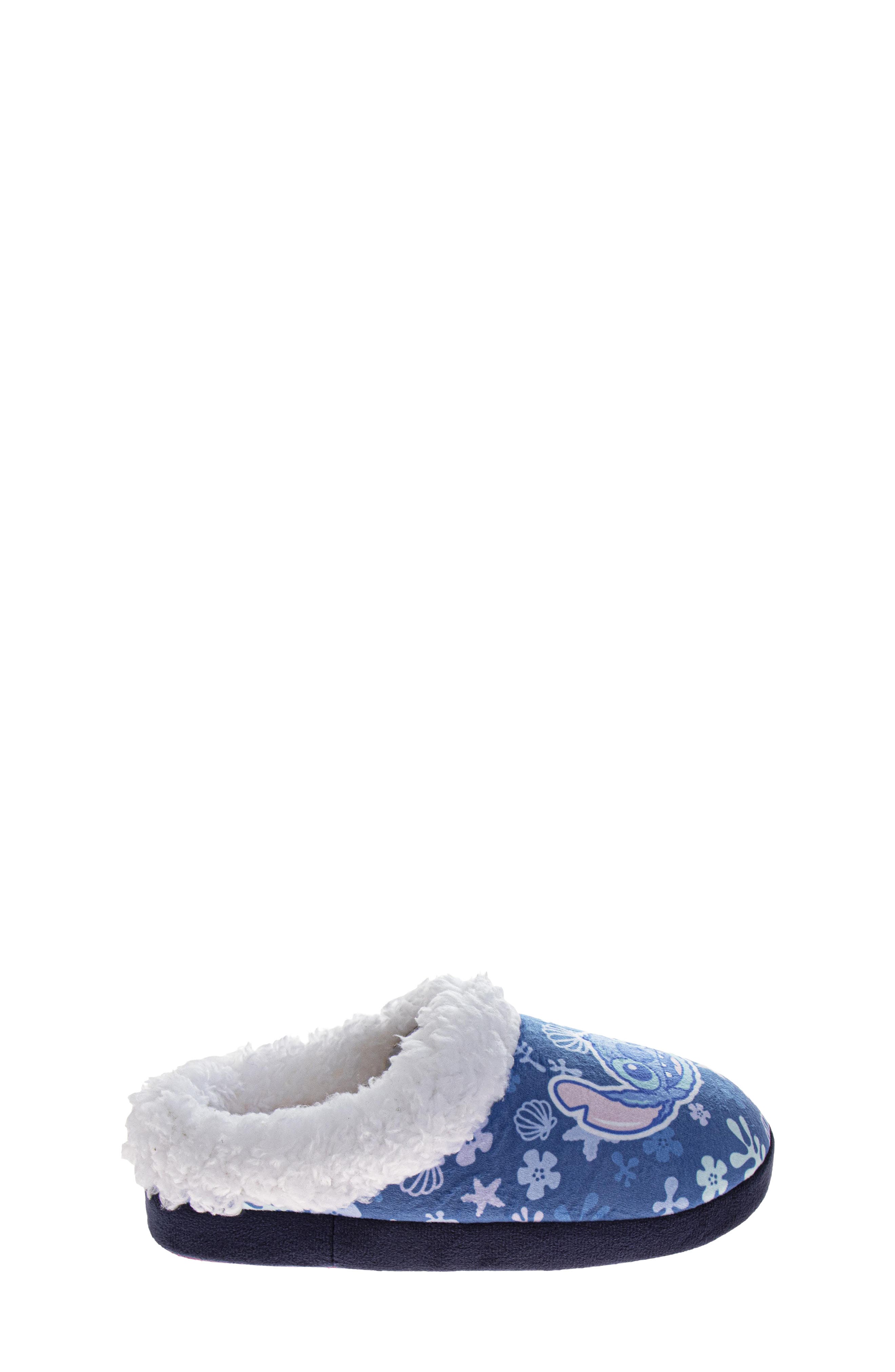 Kids' Lilo & Stitch Plush Slipper, Alternate, color, NAVY