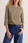 Seasalt Cornwall Sailor Striped Organic Cotton Top
