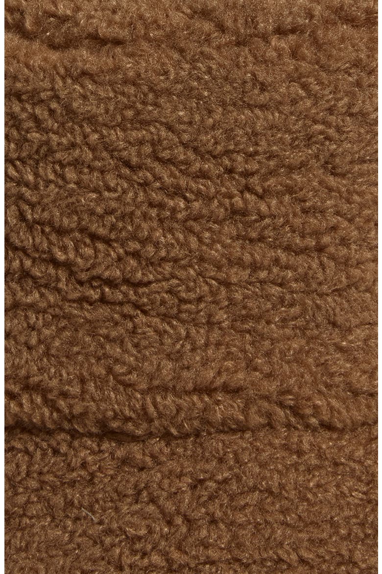 Faux Fur Bucket Hat, Alternate, color, BROWN