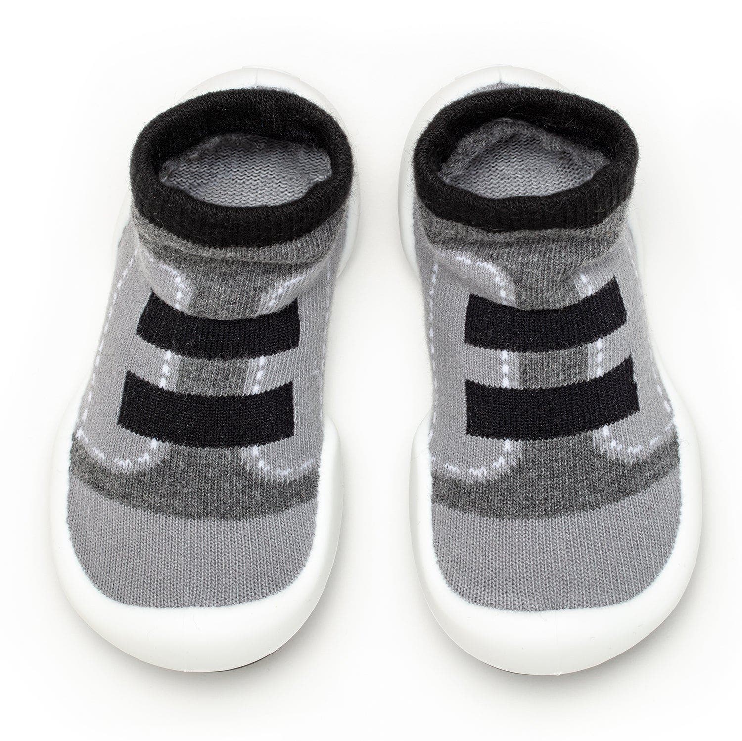 Komuello Toddler Sock Shoes Walker - Black, Main, color, Black