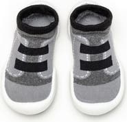 Komuello Toddler Sock Shoes Walker - Black