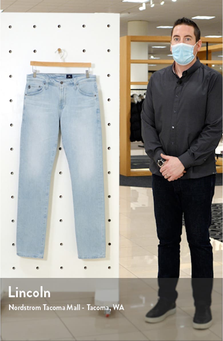Graduate Men's Slim Straight Leg Jeans, sales video thumbnail