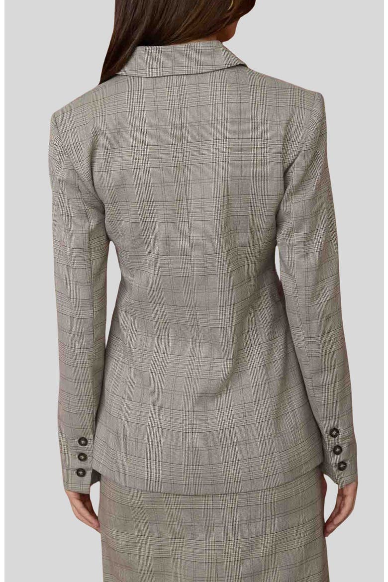 Plaid Blazer, Alternate, color, LIGHT TAUPE MULTI