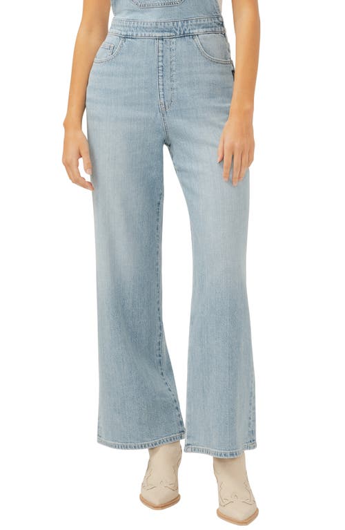 Silver Jeans Co. Women's Wide Leg Overall Jeans In Indigo